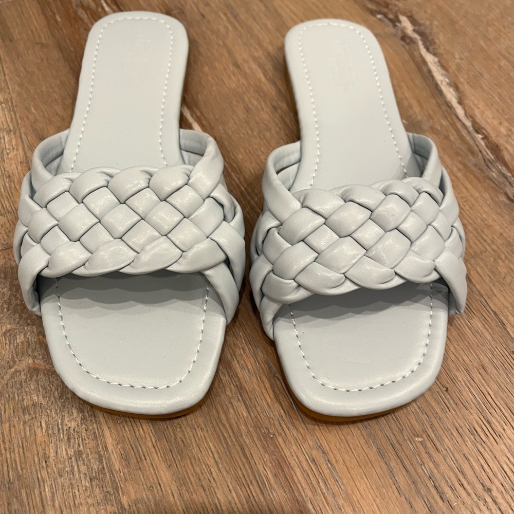Charlotte Russe light blue sandals